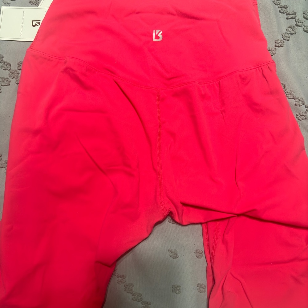 NWT Buffbunny XL HOT pink leggings